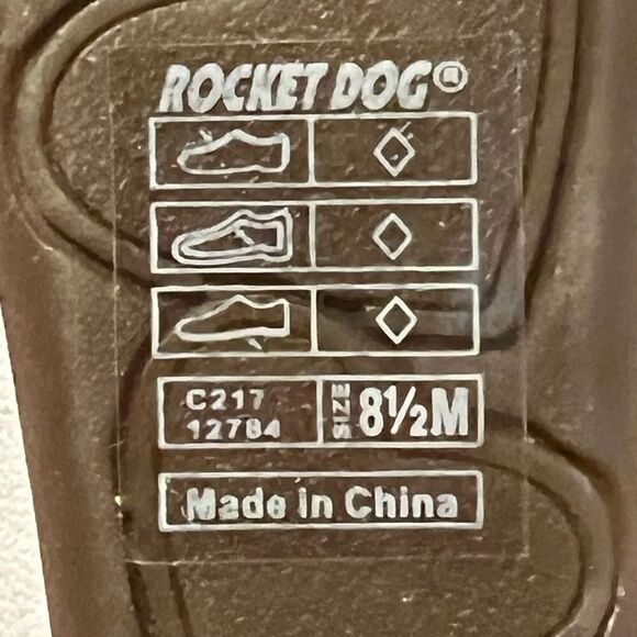 Womens ROCKET DOG White Floral Flip Flop Sandals / Size 8.5 Medium - Picture 8 of 8